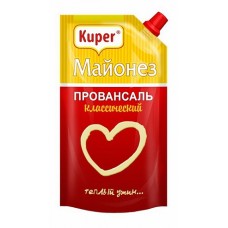 Майонез Провансаль Классический Kuper 50% с дозатором, 200 мл