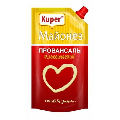 Майонез Провансаль Классический Kuper 50% с дозатором, 200 мл